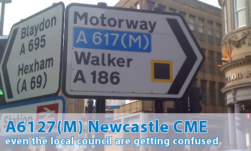 A6127(M) Central Motorway East