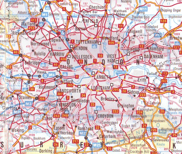 M16 North Orbital Motorway