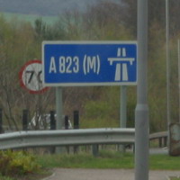 A823(M) Dunfermline Spur