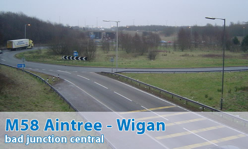 M58 Liverpool  - Wigan