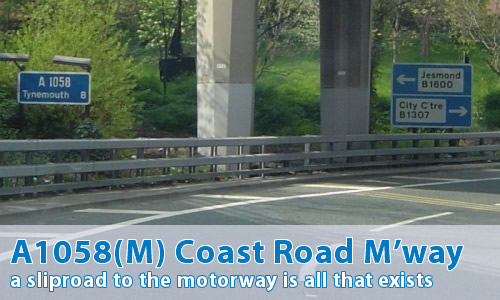 A1058(M) Coast Road Motorway