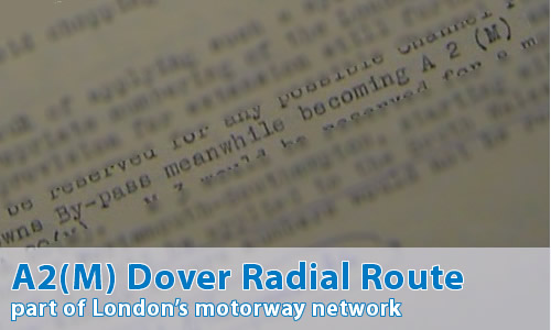 A2(M) Dover Radial Route