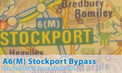 A6(M) Stockport North-South Bypass (east)