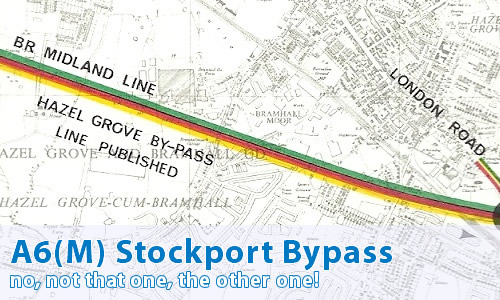 A6(M) Stockport North-South Bypass (west)